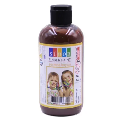 SÜDOR PARMAK BOYASI 250 ML KAHVERENGİ SD8008-12