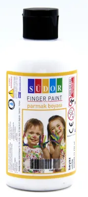 SÜDOR PARMAK BOYASI 250 ML BEYAZ SD8008-13
