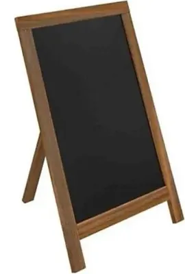 PANDA YAZI TAHTASI AHŞAP AYAKLI LÜKS SERİSİ 50x70 SİYAH PAN 129