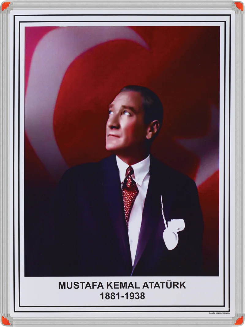 PANDA EĞİTİM ATATÜRK PORTRESİ ALÜMİNYUM ÇERÇEVE 50X70 PAN 415