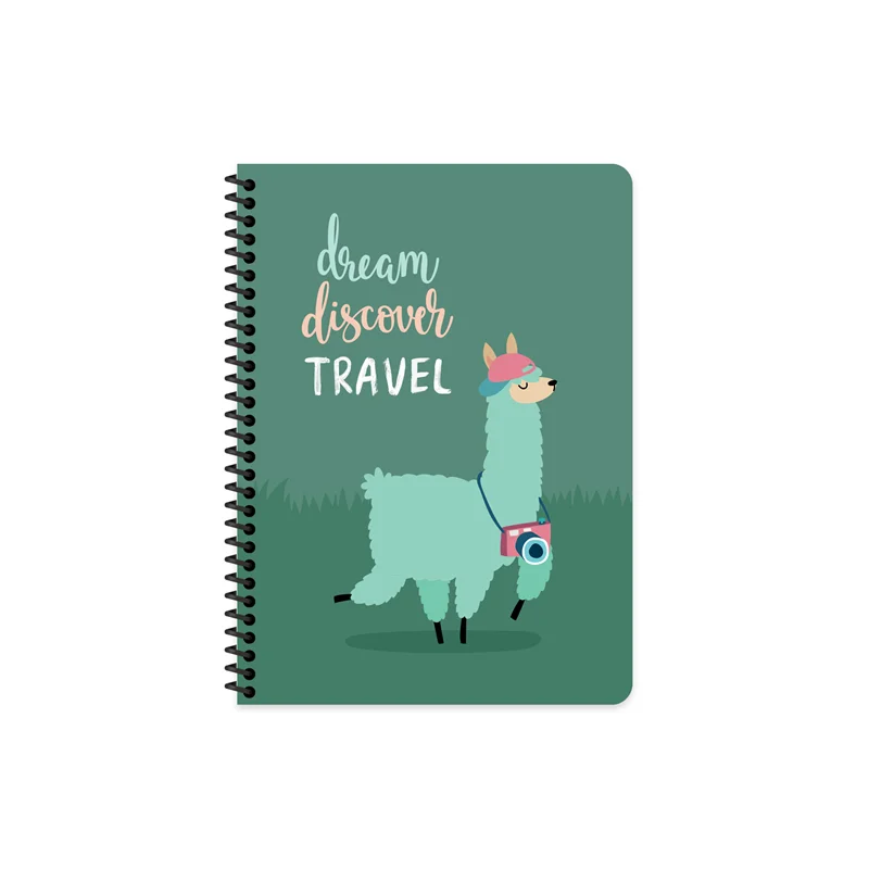 KESKİN DEFTER GEZGİNLER 16,5x22,5 SPİRALLİ KARTON KAPAK 80 YP. ÇİZGİLİ 386041