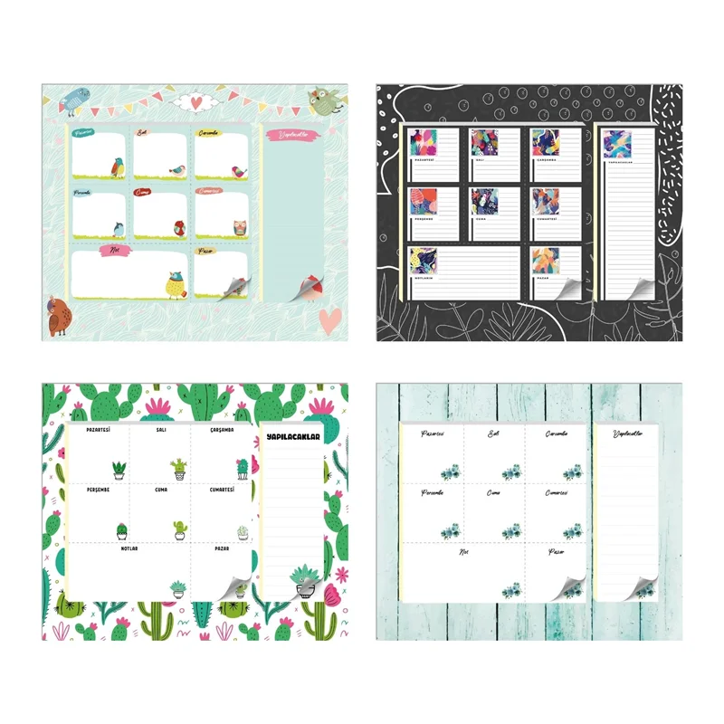 LİLAMOR DEFTER 12,5x19,5 FLOWER 8 ASORTİ 112 SF. 48 Lİ LLM-DF1219-FL01