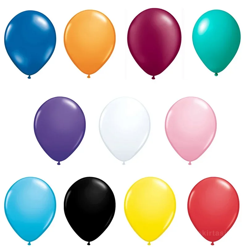 BALON 12-A TEK RENK PASTEL İÇ MEKAN 100 LÜ