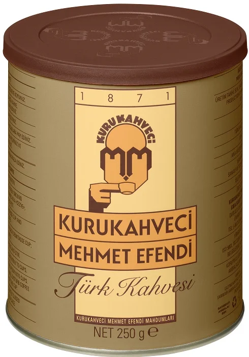 MEHMET EFENDİ TÜRK KAHVESİ 250g TENEKE KUTU