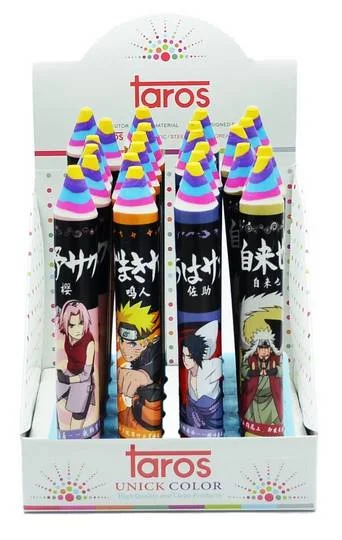 UNICK COLOR SİLGİ KALEM TİPİ ANIME 24 LÜ 7125
