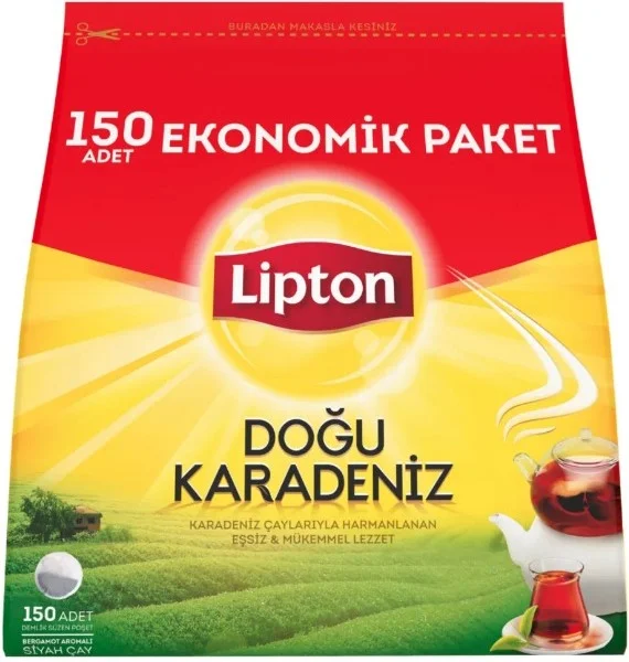 LİPTON DEMLİK POŞET ÇAY 150 Lİ DOĞU KARADENİZ 3.2g 69728747