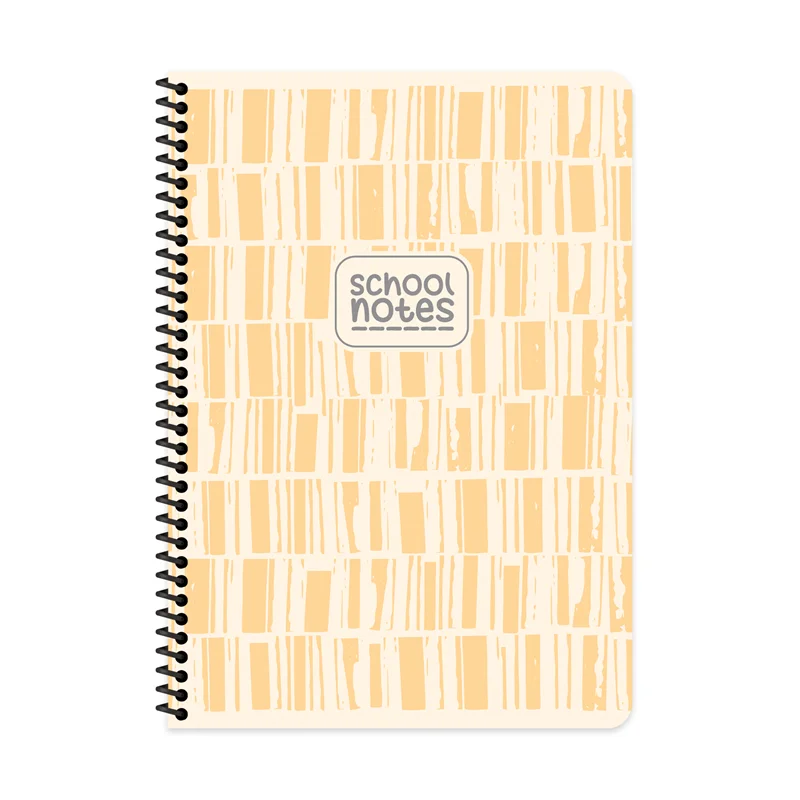 KESKİN DEFTER ÇİZGİ A4 SPİRALLİ KARTON KAPAK 80 YP. KARELİ 385912