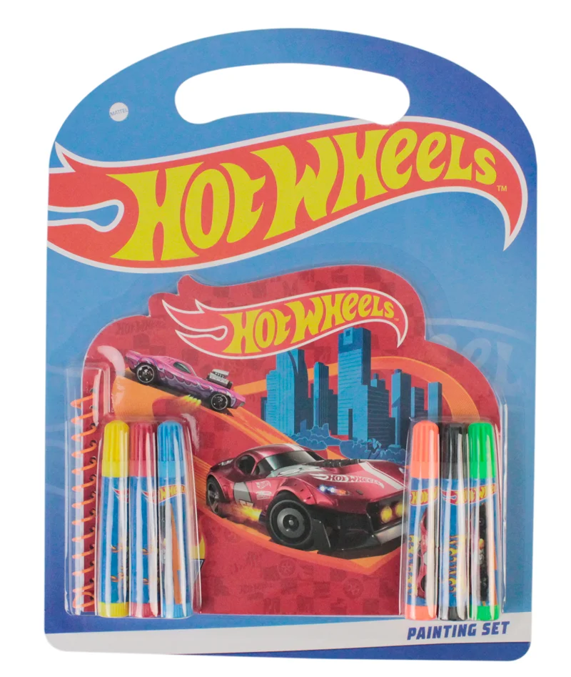 DOLPHIN BOYAMA SETİ HOTWHEELS  BLİSTERLİ HW-0200