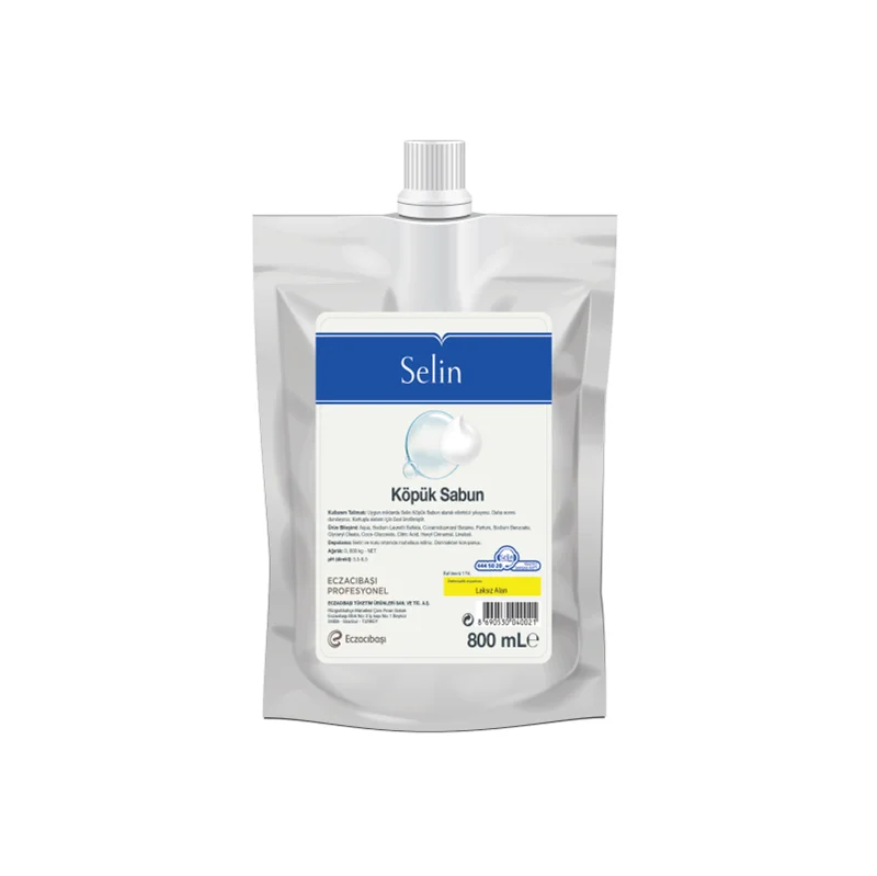 SELİN KARTUŞ KÖPÜK SABUN 800 ML 7904970