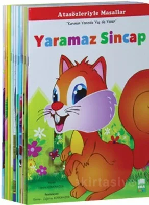 EMA ÇOCUK - ATASÖZLERİYLE MASALLAR 1 ve 2. SINIF 10 KİTAP