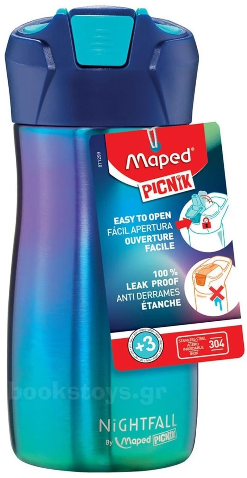 MAPED MATARA NIGHTFALL 430 ML ÇELİK 871299