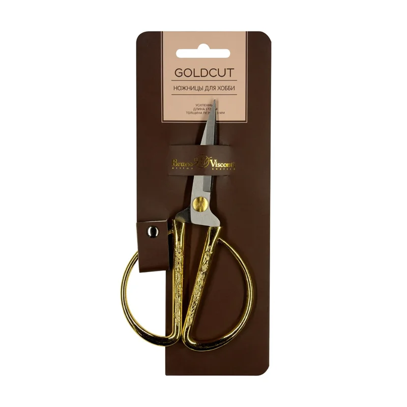 BRUNO VISCONTI MAKAS GOLD CUT REINFORCED 17.2 Cm. 60-0044