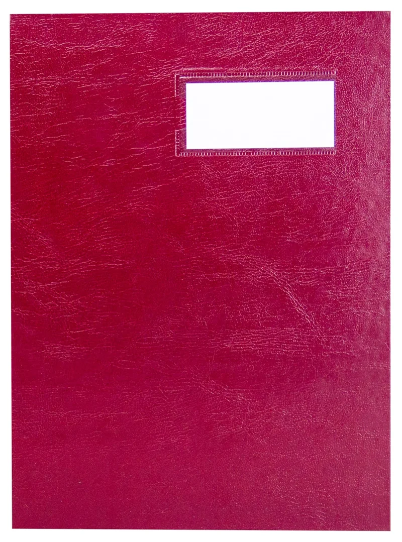ÖNDER İMZA DOSYASI KAPAKLI CİLT BEZİ 24 LÜ BORDO 7123-8
