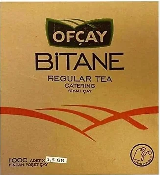 OFÇAY BARDAK POŞET ÇAY BİTANE REGULAR TEA 2g x 1000 ADET 307859
