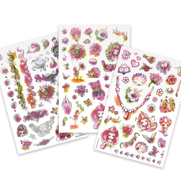 NEBULOUS STARS 11410 TEMPORARY TATTOOS ASSORTMENT YEŞİL 6934-2