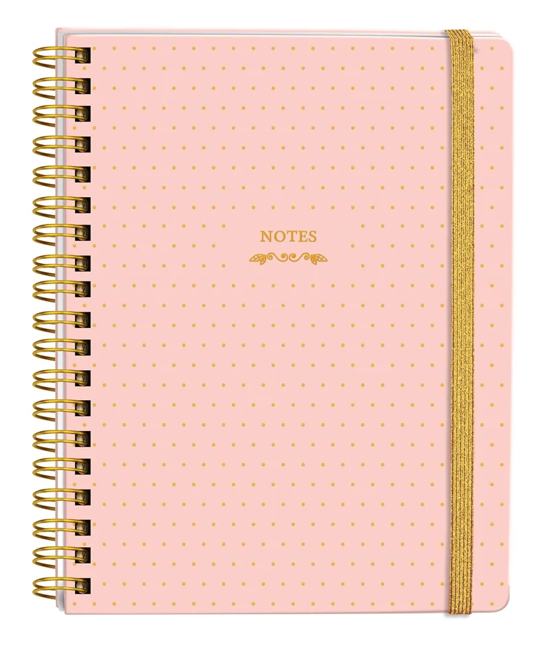 VJ DEFTER SERT KAPAK SPİRALLİ 17x24 Cm. 90 Gr. 96 YP. KARELİ 123-0078