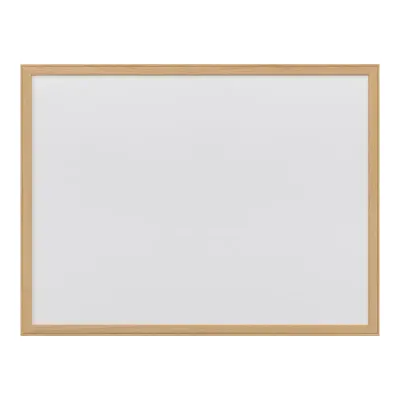 PANDA YAZI TAHTASI AHŞAP ÇERÇEVE NATUREL 45x60 PAN 226
