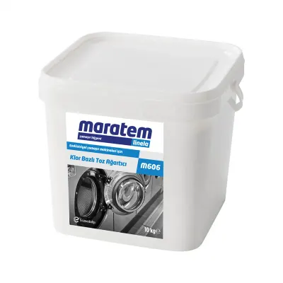 MARATEM M606 KLOR BAZLI TOZ AĞARTICI 10 KG 9225648