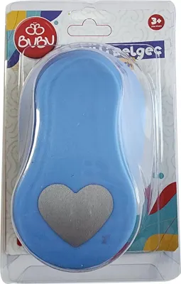 BU-BU DELGEÇ ŞEKİLLİ EVA VE KAĞIT KALP 2" BUBU-DE0024