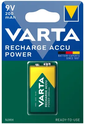 VARTA ŞARJLI 200MH 9 VOLT TEKLİ