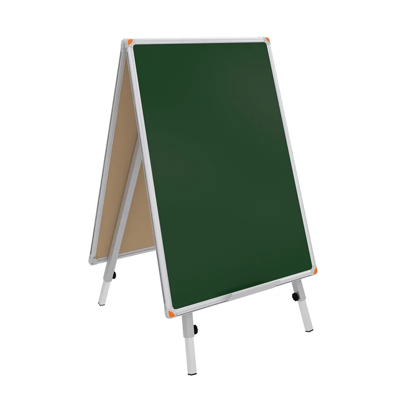 PANDA YAZI TAHTASI ÇATI TİPİ ÇİFT YÜZLÜ 60x85 YEŞİL PAN 278