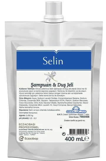 SELİN ŞAMPUAN&amp;DUŞ JELİ 400 ML 7905406