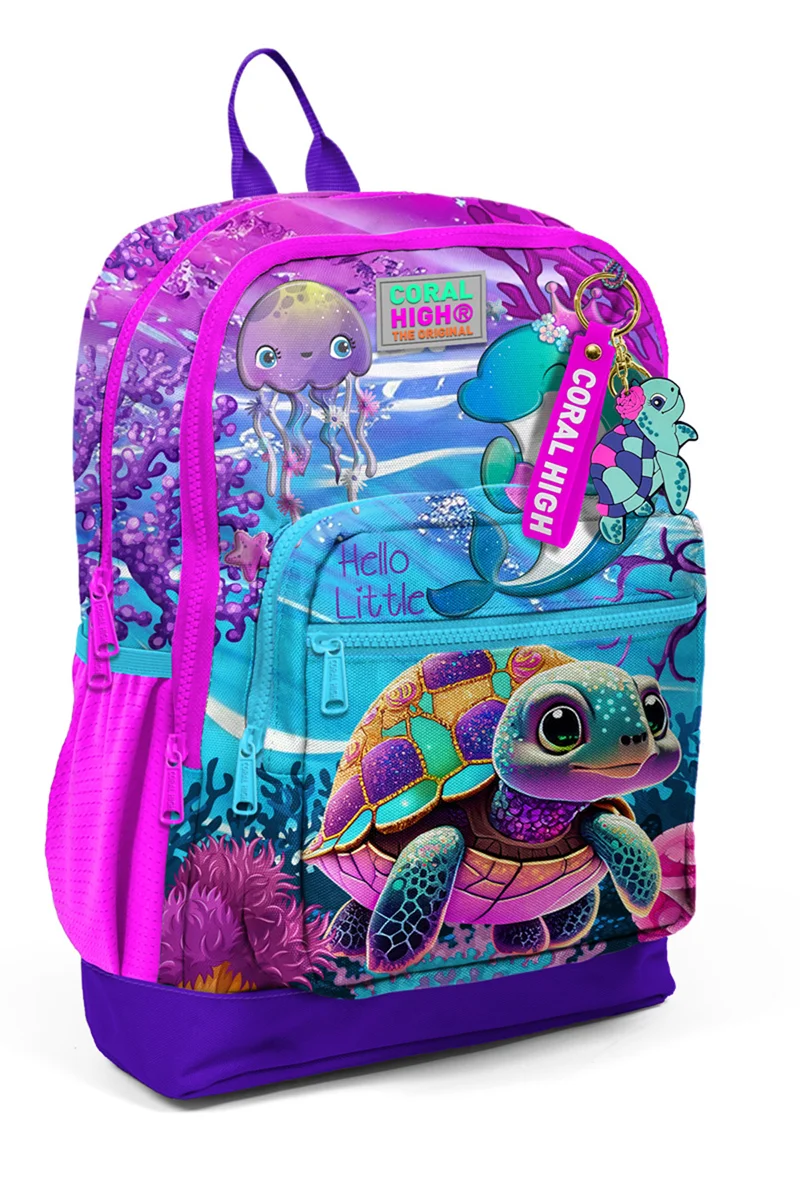 YAYGAN CORAL HIGH SIRT ÇANTA 23756