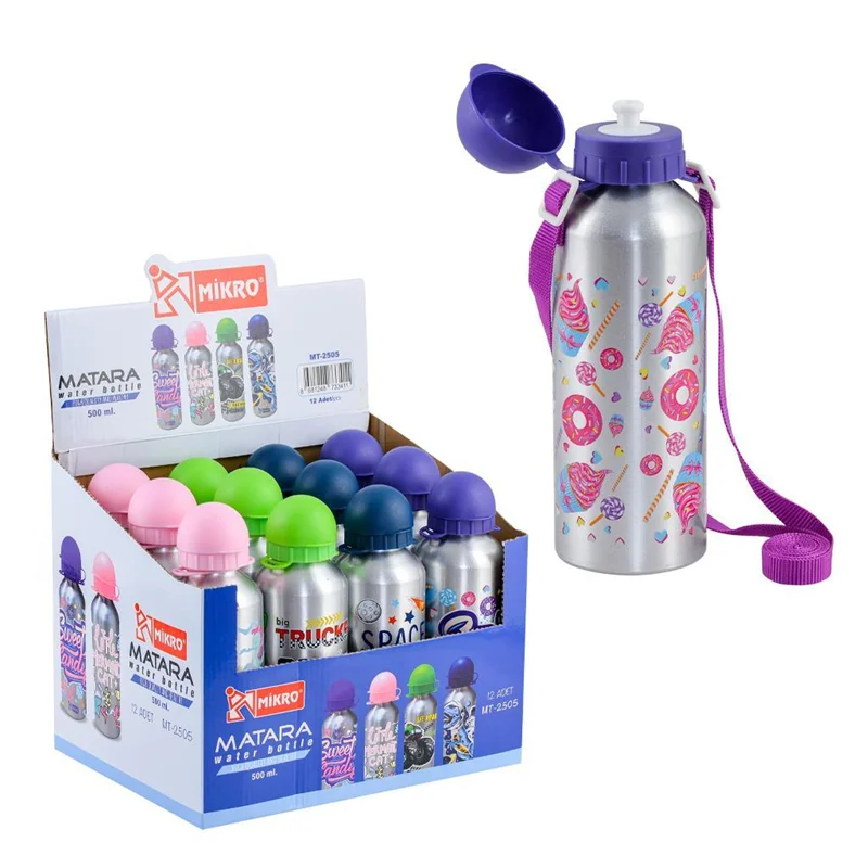 MİKRO MATARA MT-2505 500 ML ALÜMİNYUM