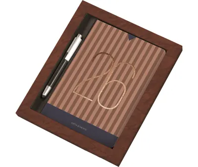 GIPTA AJANDA GÜNLÜK 13x21 GLORIA SET (AJANDA+TOUCH PEN KALEM) 0S10820