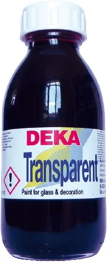 DEKA CAM BOYASI TRANSPARENT 125 ML FARBLOS İNCELTİCİ 00 DK-02500