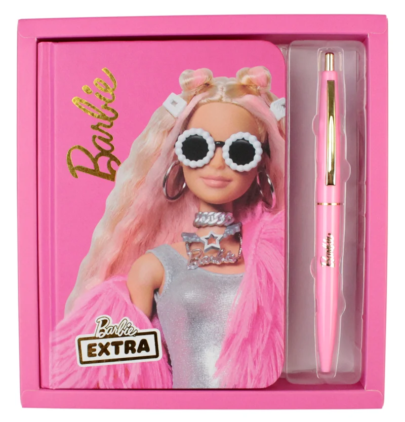 DOLPHIN HATURA DEFTERİ + TÜKENMEZ KALEM KUTULU SET BARBIE B-7788