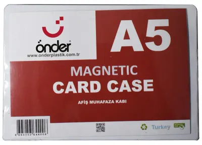 ÖNDER AFİŞ MUHAFAZA KABI A5 ASETAT MAGNETLİ 6440-0