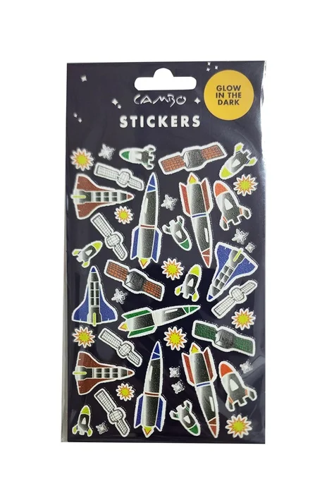 BU-BU EVA STICKER FOSFOR UZAY MEKİĞİ BUBU-CAS-01-025