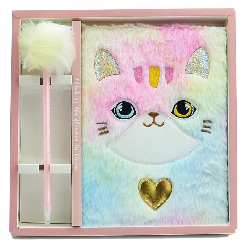 UNICK COLOR HATIRA DEFTERİ ELEGANS KEDİ KALEMLİ 6711