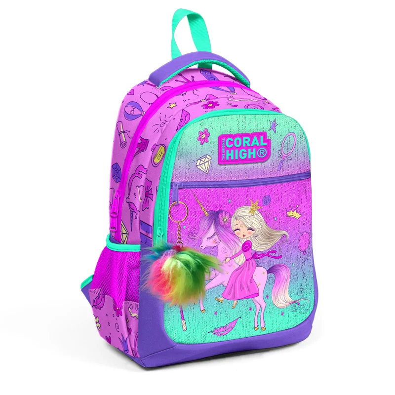 YAYGAN CORAL HIGH SIRT ÇANTA 23481