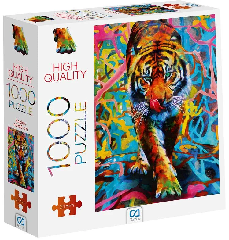 CA GAMES PUZZLE 1000 PARÇA KAPLAN CA.7032