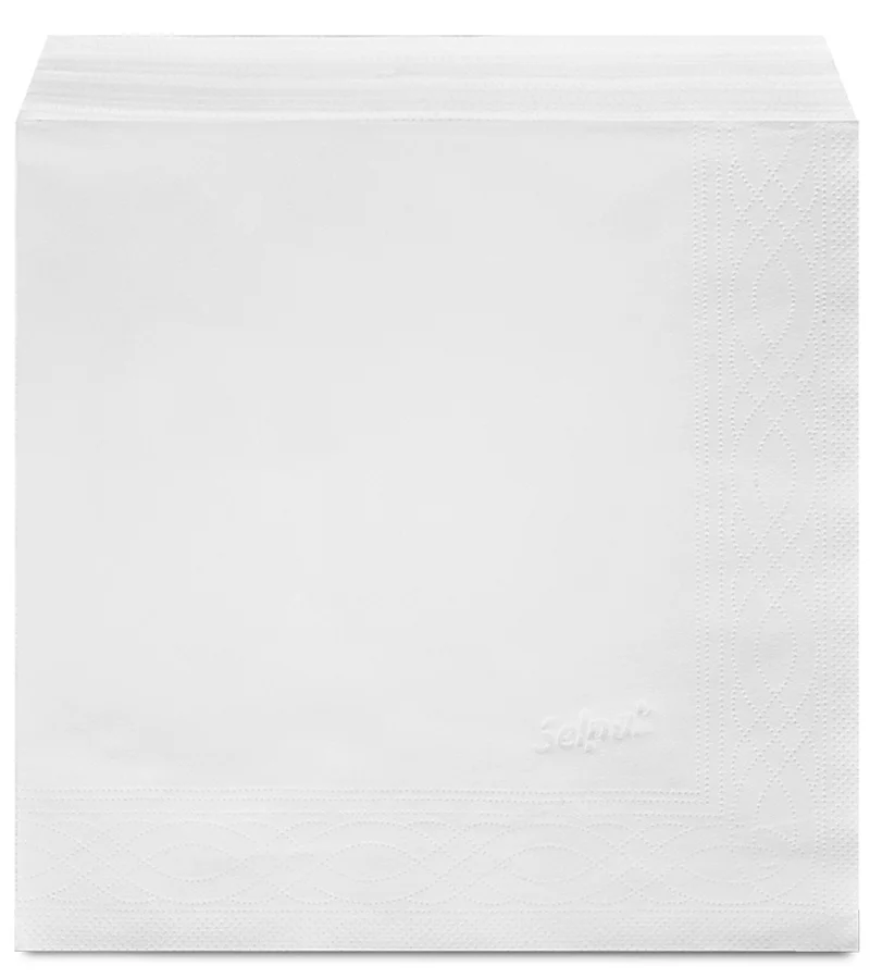 SELPAK ÖZEL ÜRETİM PEÇETE 33x33 CM 1/4 KATLAMA 100 LÜ 8.63 KG (KOLİ=100 LÜ x 24 PK) 7900593
