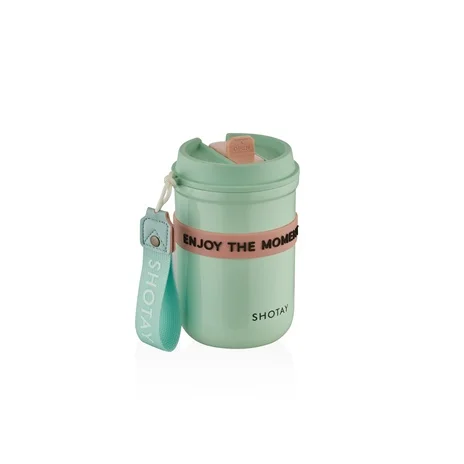 PASİF SHOTAY MUG PASLANMAZ ÇELİK 410 Ml. (4 KARIŞIK RENK/DESEN)