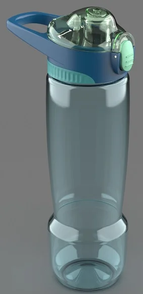 ZWEIKELL MATARA TRANS 650 ML SKY BLUE ZWEIT1A65C1