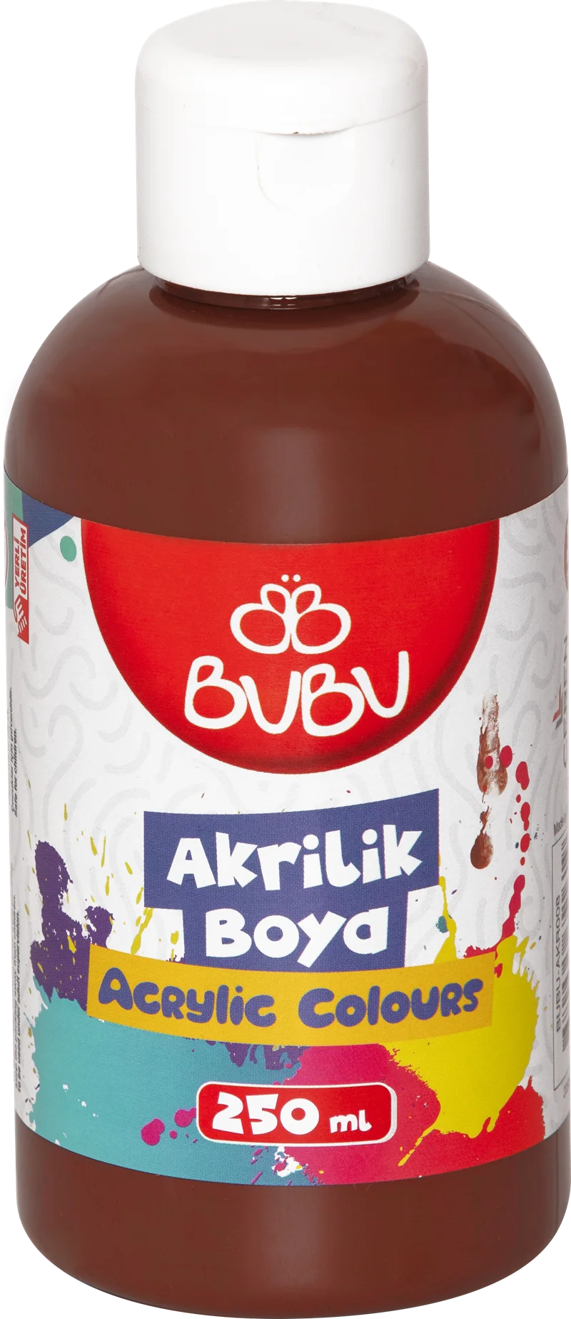 BU-BU AKRİLİK BOYA 250 GR. KAHVERENGİ BUBU-AKR008