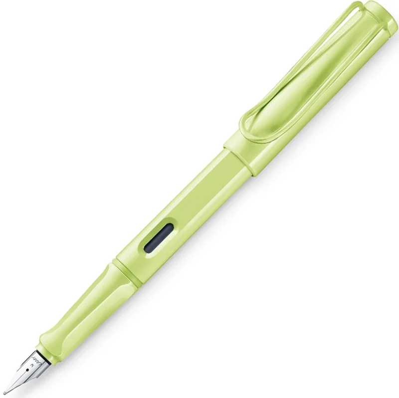 LAMY DOLMA KALEM SAFARI 2023 ÖZEL ÜRETİM RENGİ SPRINGGREEN M UÇ 0D0-SG-M
