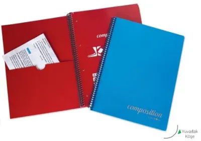 ÇINAR DEFTER A4 COMPOSİTİON SPİRALLİ PP KAPAK 200 YP. KARELİ 72823