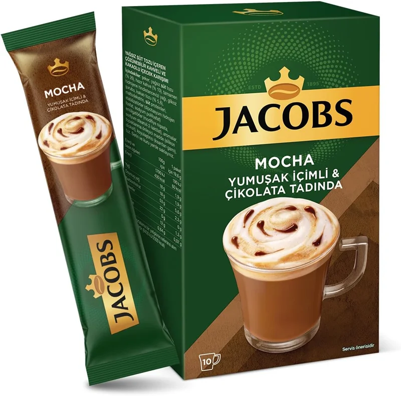 JACOBS MOCHA ÖZEL KAHVE KARIŞIMI 19.6 x 10 LU 4091178