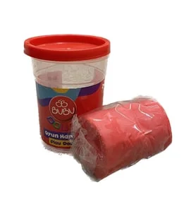 PASİF BU-BU OYUN HAMURU TEK RENK KIRMIZI 125 GR. BUBU-OH0030