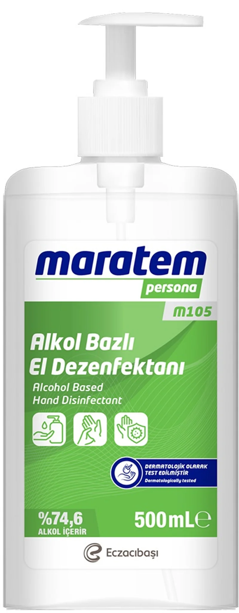 MARATEM M105 ALKOL BAZLI EL DEZENFEKTANI 500 ML 7904444
