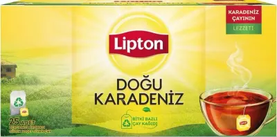 LİPTON BARDAK POŞET ÇAY 25 Lİ DOĞU KARADENİZ 2g 69700881