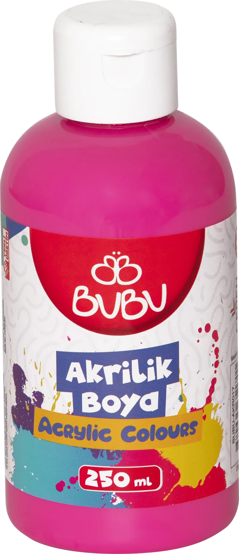 BU-BU AKRİLİK BOYA 250 GR. F.PEMBE BUBU-AKR017