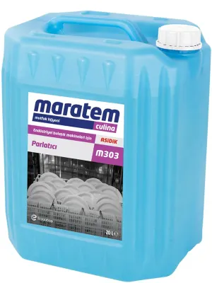 MARATEM M303 ENDÜSTRİYEL BULAŞIK MAKİNE PARLATICI 20L 9225150
