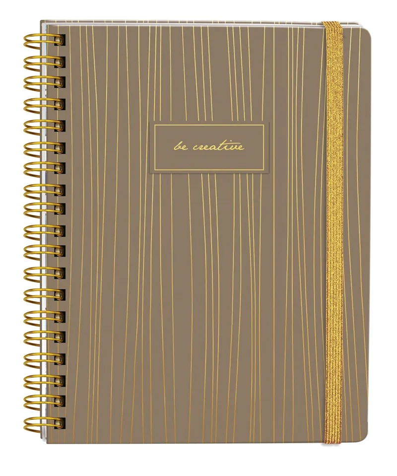 VJ DEFTER SERT KAPAK SPİRALLİ 17x24 Cm. 90 Gr. 96 YP. ÇİZGİLİ 123-0068