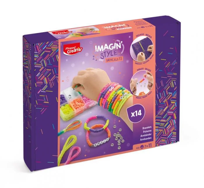 MAPED YARATICI BİLEZİK SET-NEON CREATIV 907404